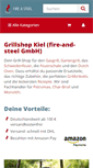 Mobile Screenshot of fire-and-steel.de
